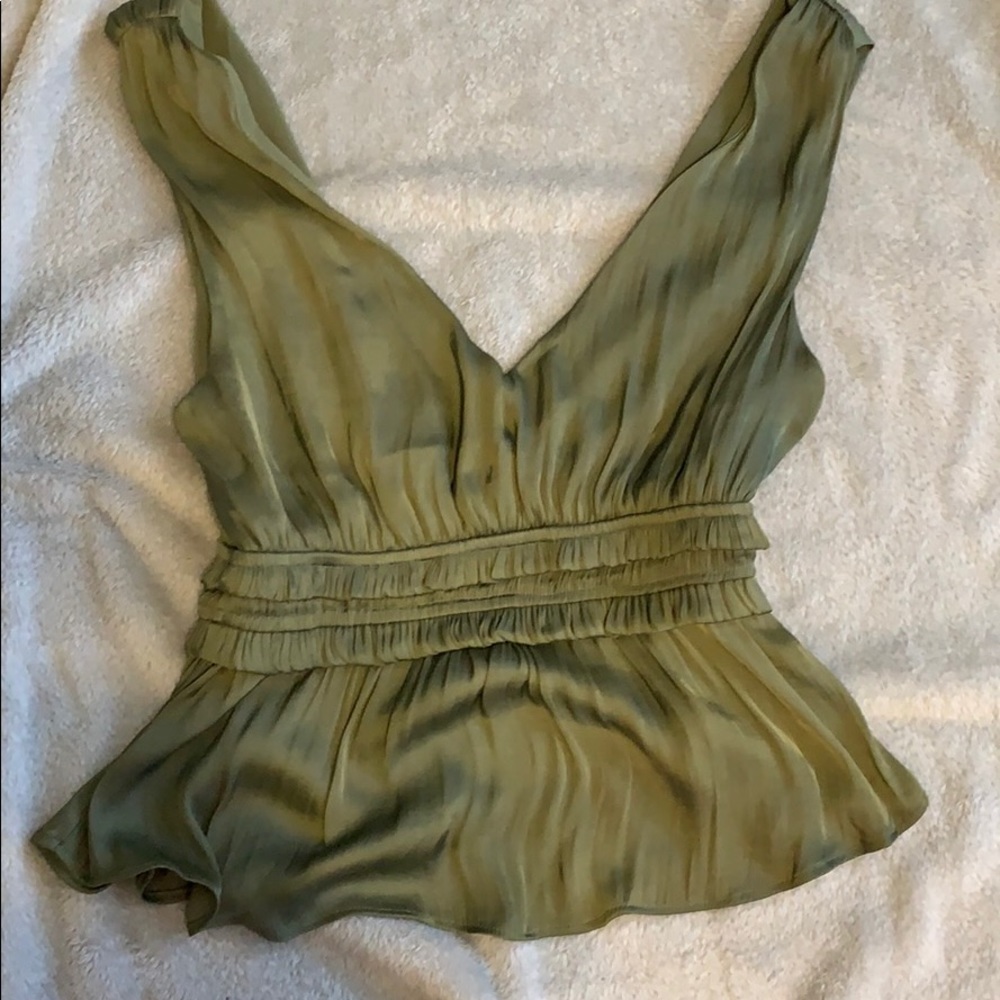 Hunter green tank... brand new! Never worn